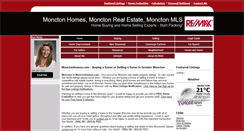 Desktop Screenshot of monctonhomes.com